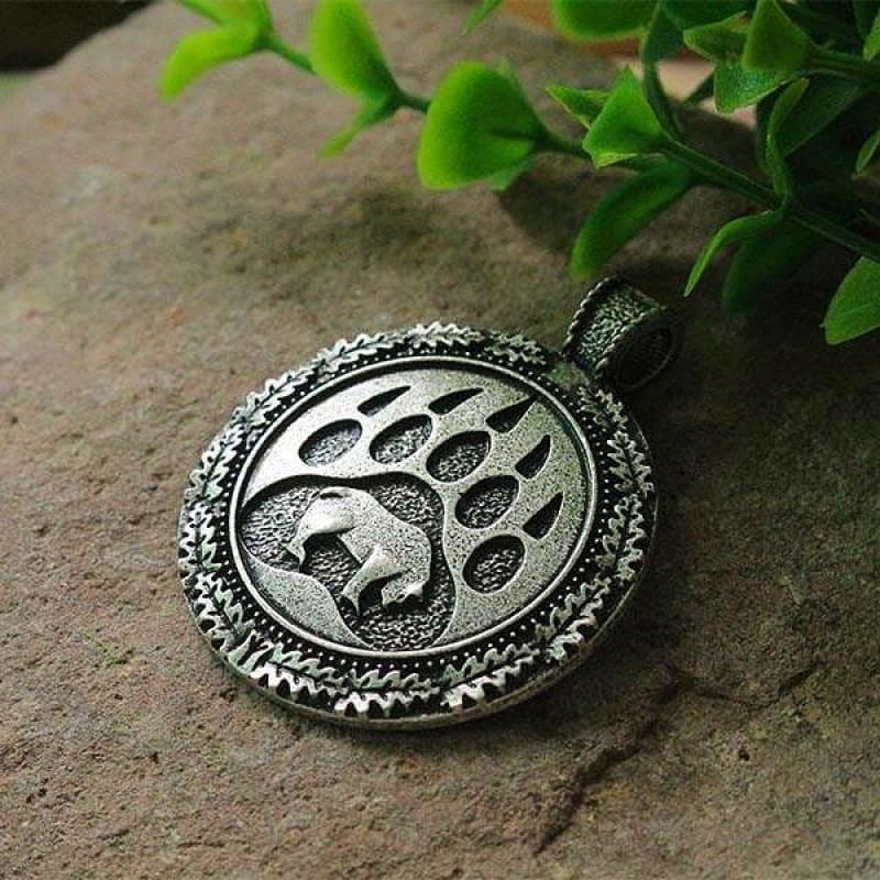 collar oso vikingo