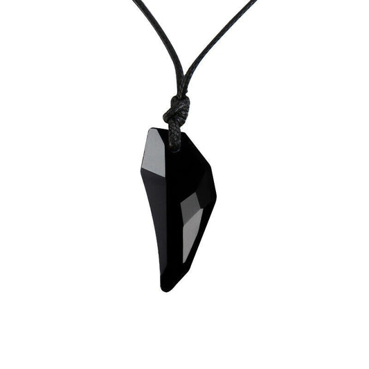 collar piedra negra