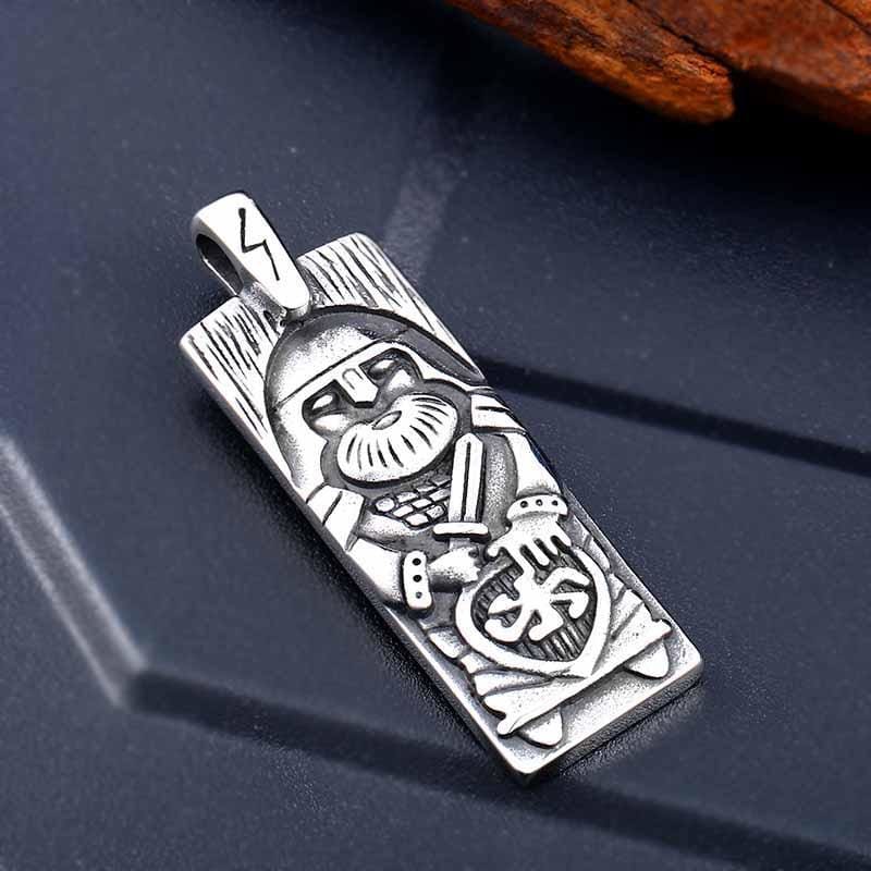 collar vikingo totem
