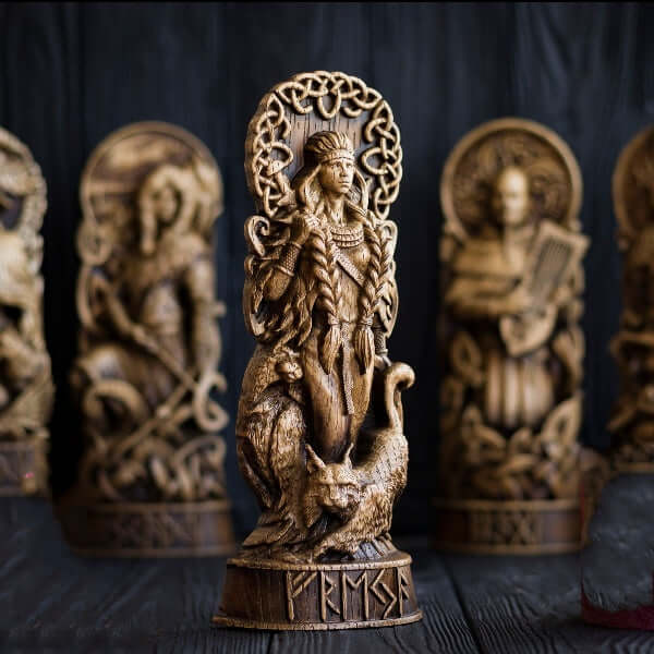escultura de freya