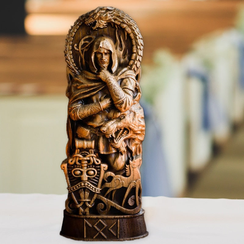 estatua vikinga loki
