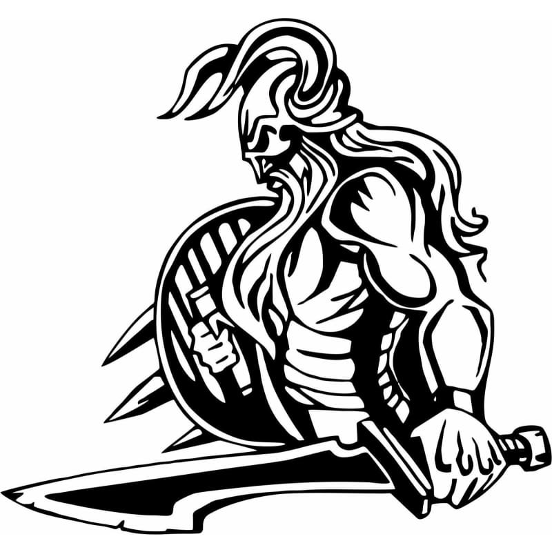 Pegatina Berserker