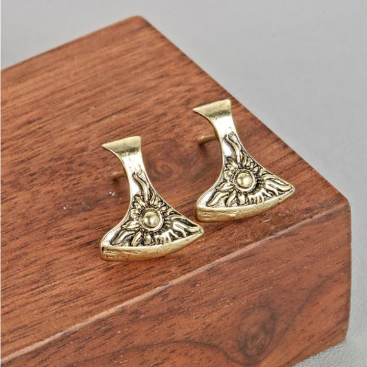 pendiente hacha vikingo