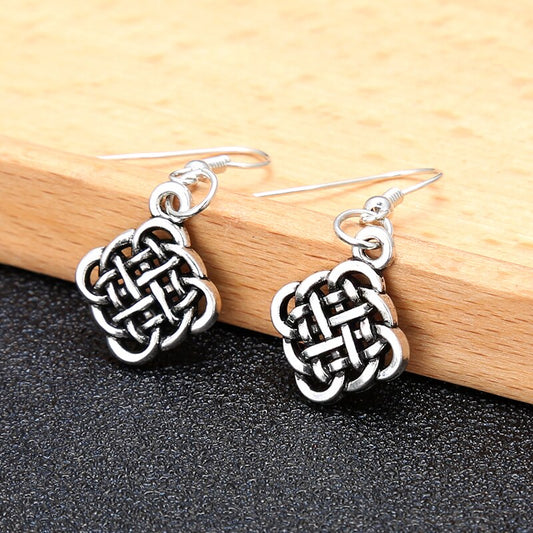 pendientes nudos celticos