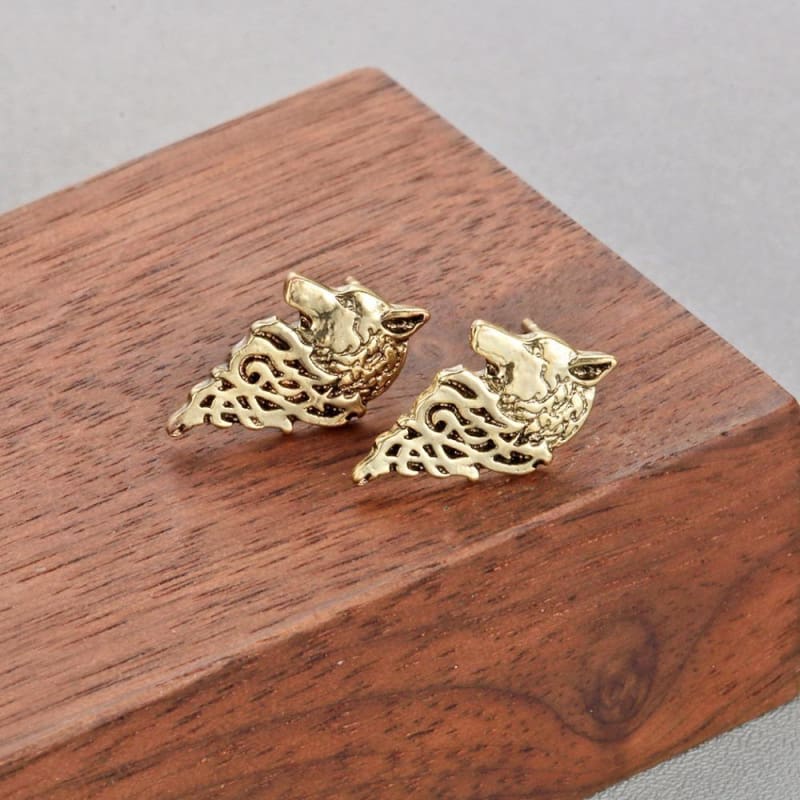 pendientes lobo
