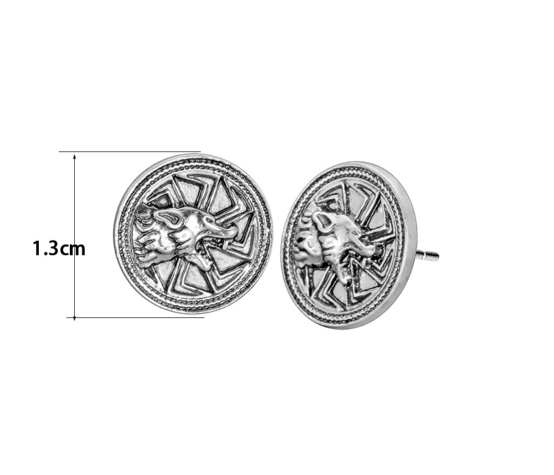 pendientes lobo kolovrat vikingo