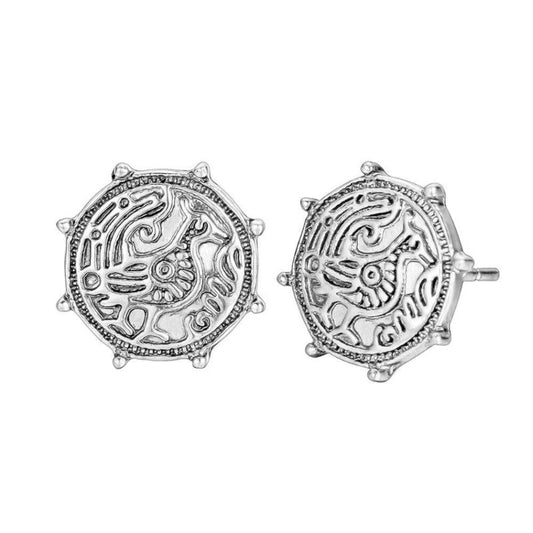 pendientes vikingo parajo simbolo