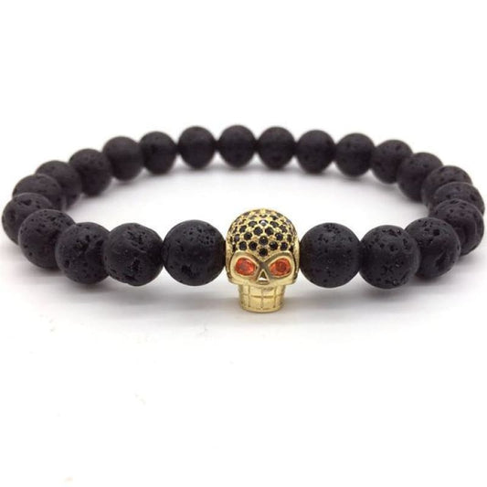 Brazalete Calavera Hombre