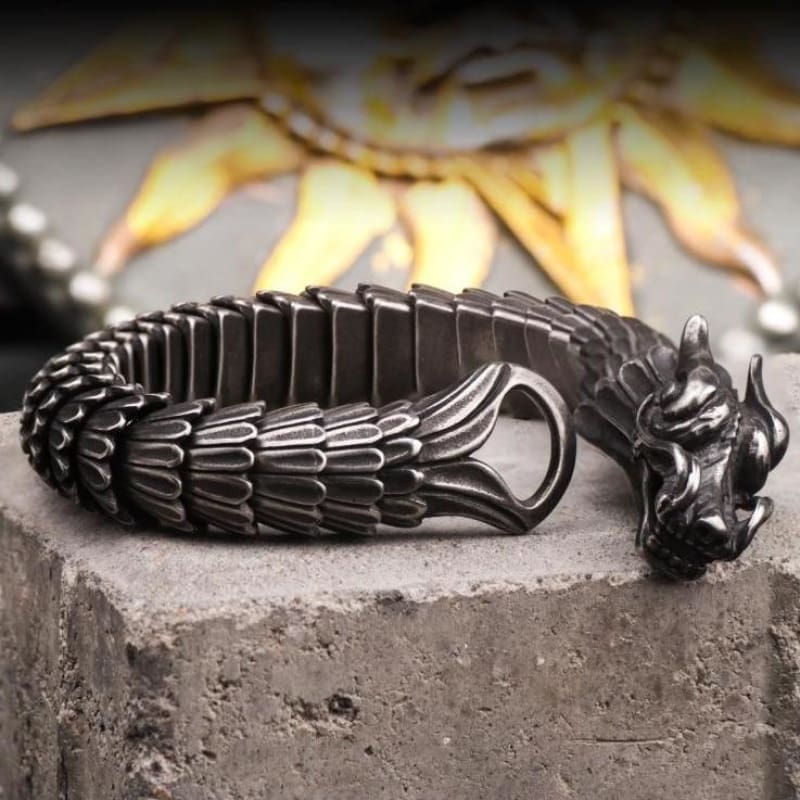 pulsera dragon vikingo
