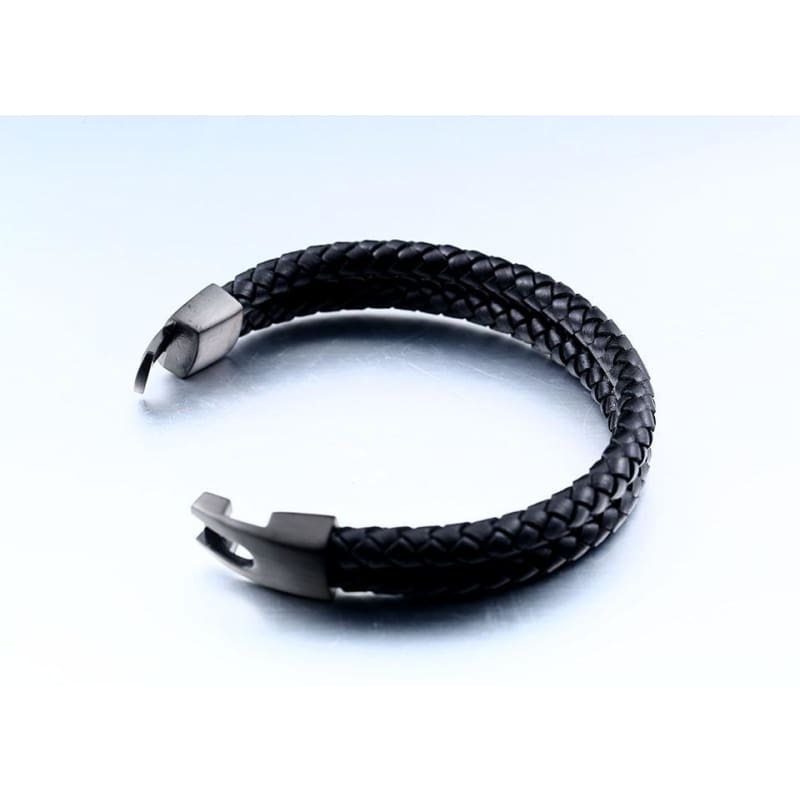 Brazalete vikingo cuero