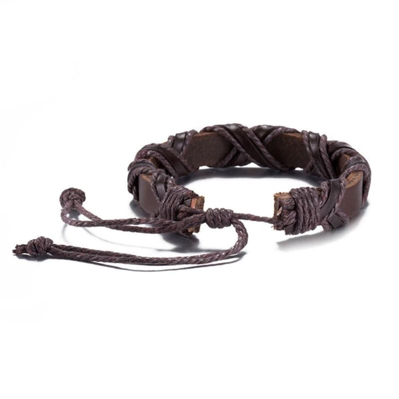Pulsera Vikinga Cuero