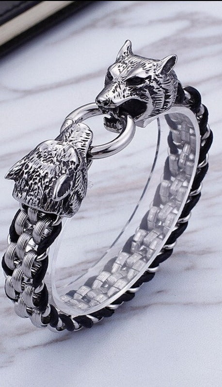 pulsera vikingo lobo fenrir