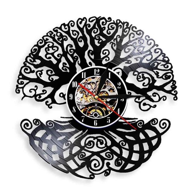 reloj de pared yggdrasil
