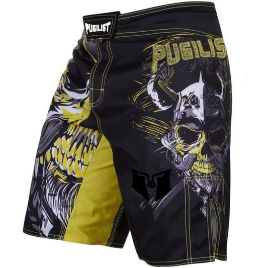 short deportivo calavera