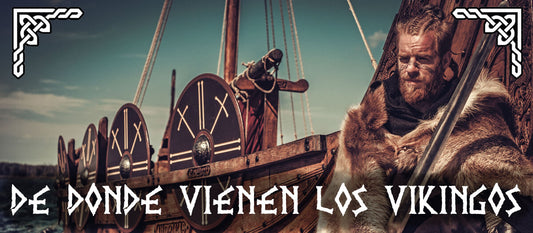 de donde vienen los vikingos