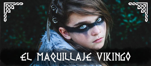 maquillaje vikingo