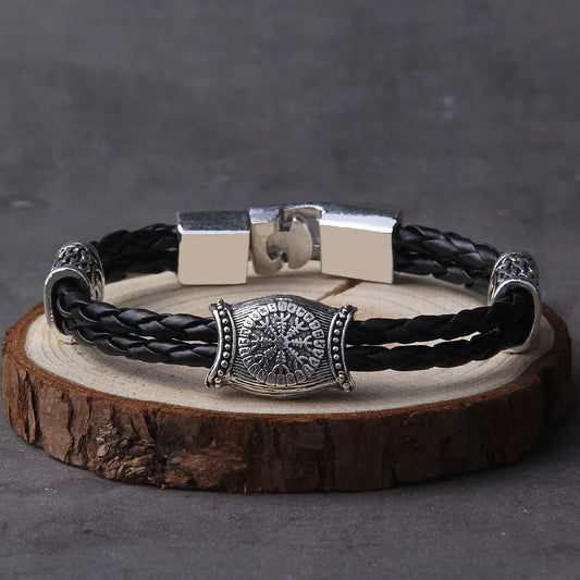pulsera brujula vikinga