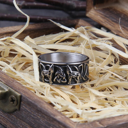 anillo lobos celtas