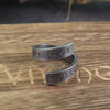 anillo metal runas