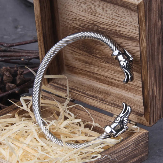 brazalete dragon nordico