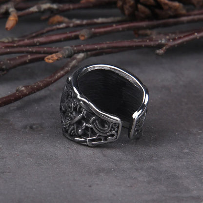 anillo vikingo de valknut