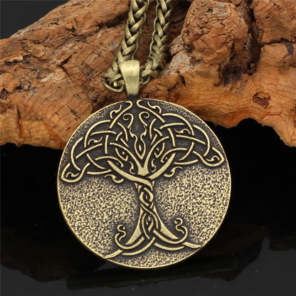 colgante arbol oro