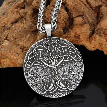 colgante arbol plata
