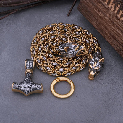 collar de lobo mjolnir