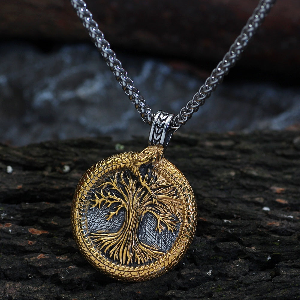 collar arbol de la vida oro