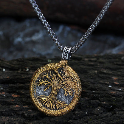 collar arbol de la vida oro