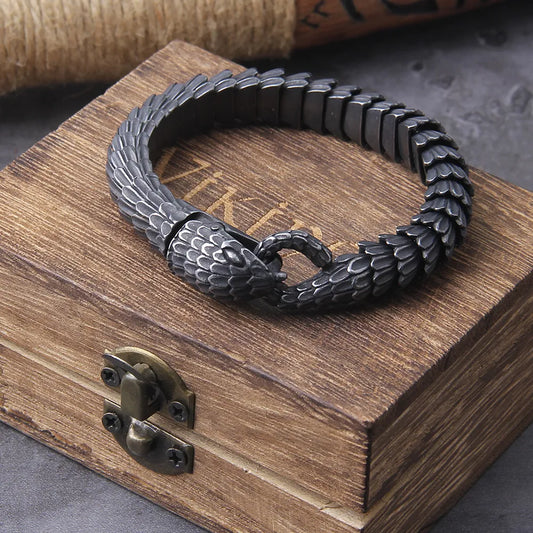 pulsera cadena serpiente