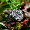 anillo de arbol de la vida celta