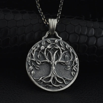 amuleto arbol de la vida plata