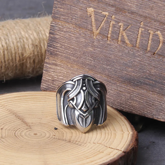 anillo vikingo cuervo