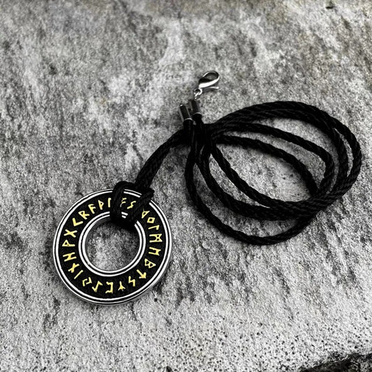 collar nordico runas vikingo