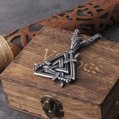 colgante valknut vikingo