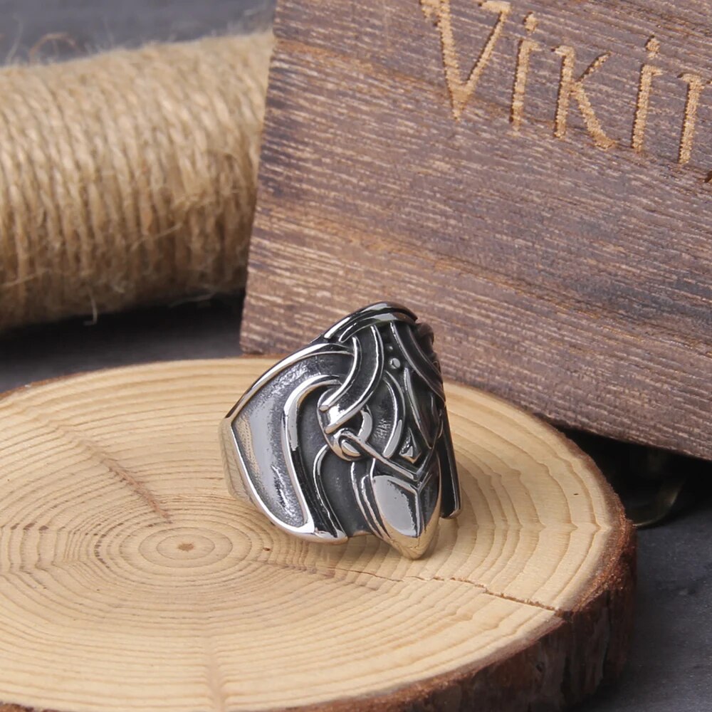 anillo vikingo cuervo