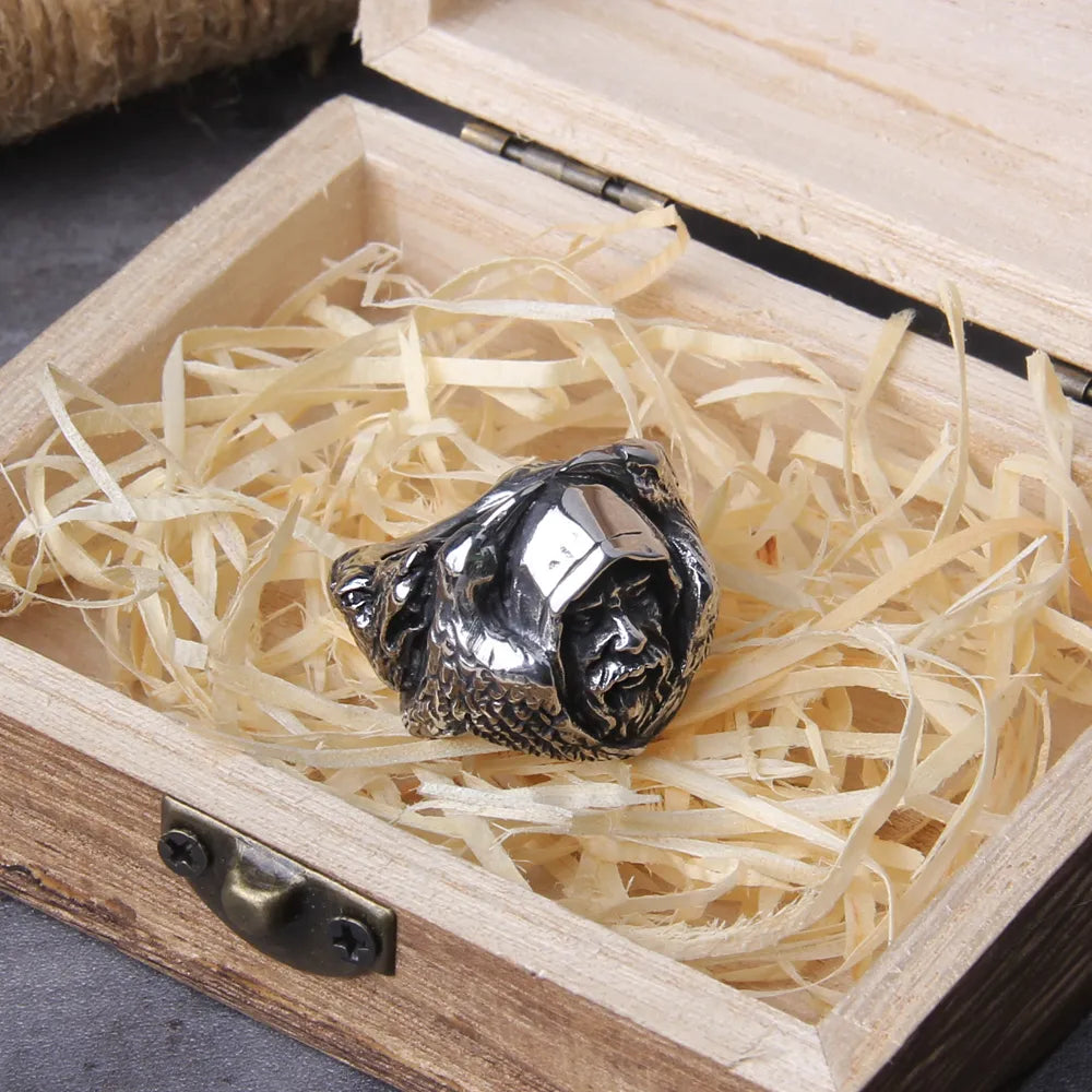 anillo vikingo odin