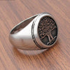anillo arbol vida celtico