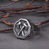 Anillo Hachas Vikingas