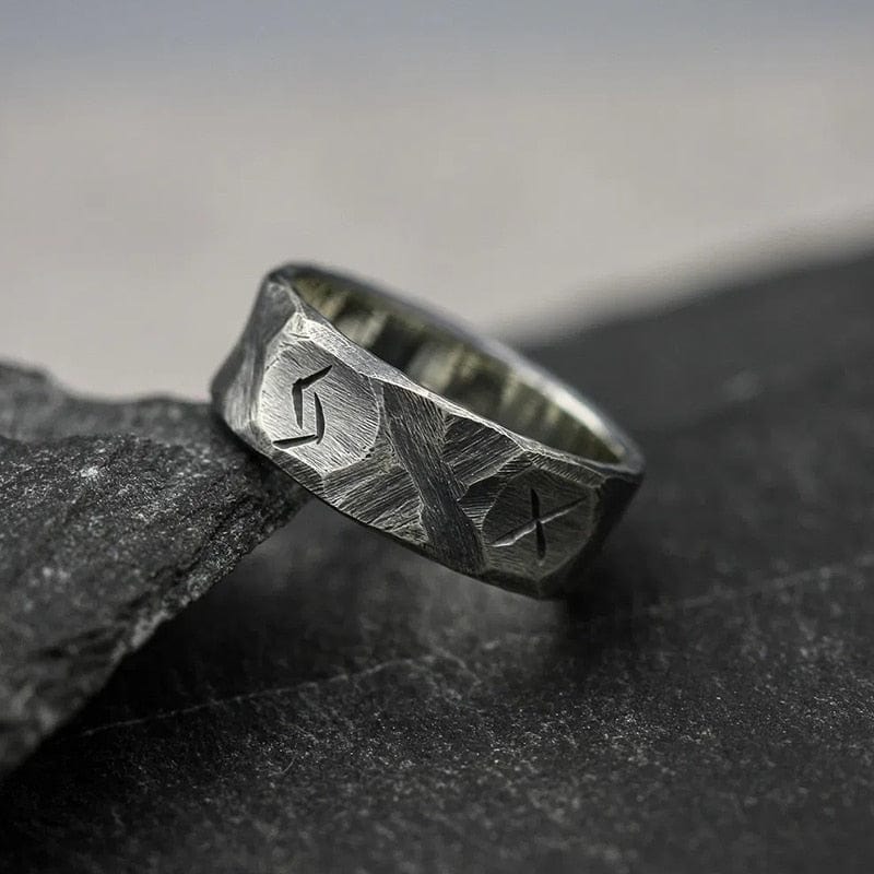 Anillo Vikingo con Runa