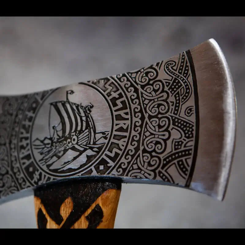 hacha doble vikinga