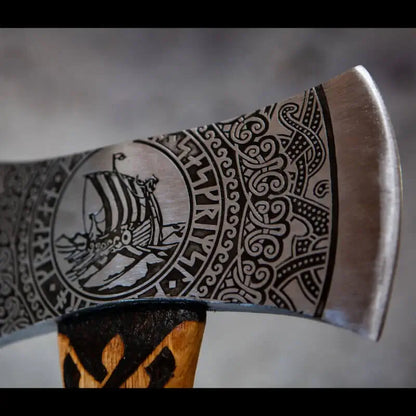 hacha doble vikinga
