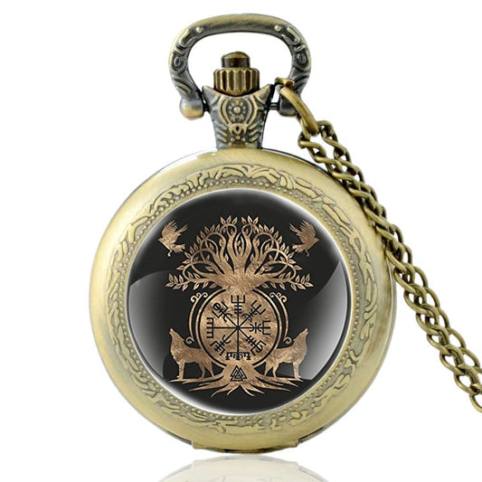 reloj de bolsillo vikingo