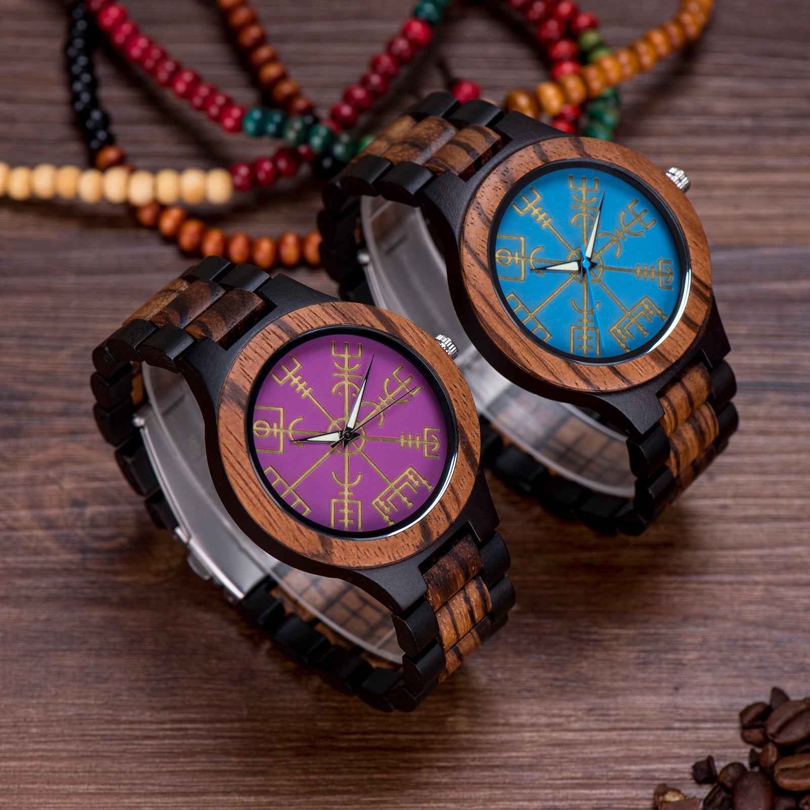 reloj madera mujer