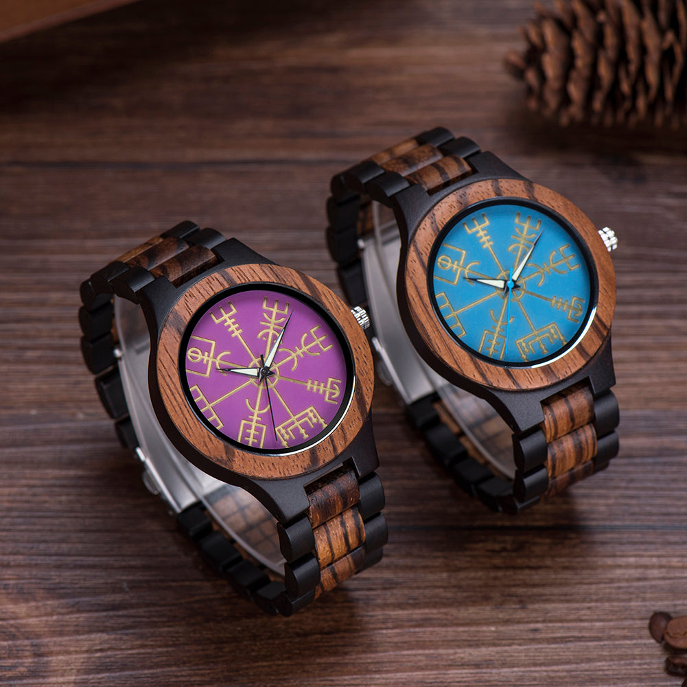 relojes madera mujer