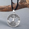 amuleto yggdrasil plata