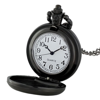 reloj de bolsillo runas negro