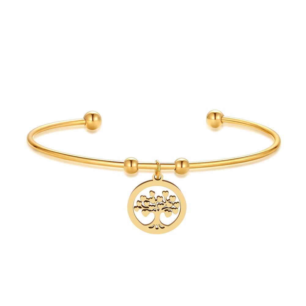 pulsera arbol de la vida oro