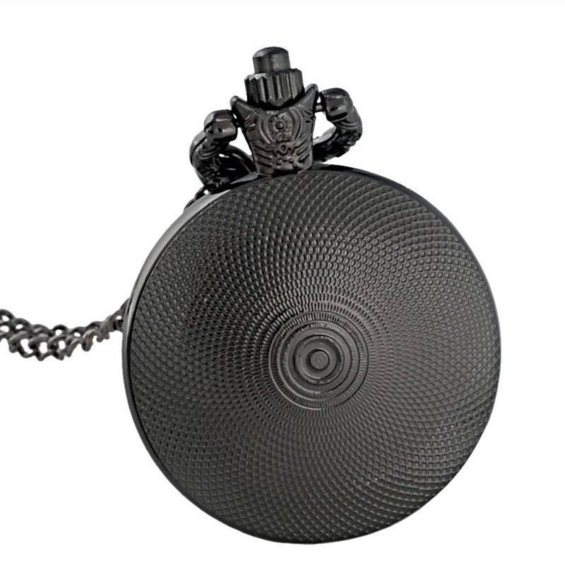 reloj de bolsillo negro